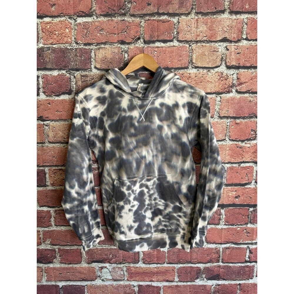 Lululemon All Yours Hoodie in a Tie Dye Graphite Grey Color Women’s Size 2